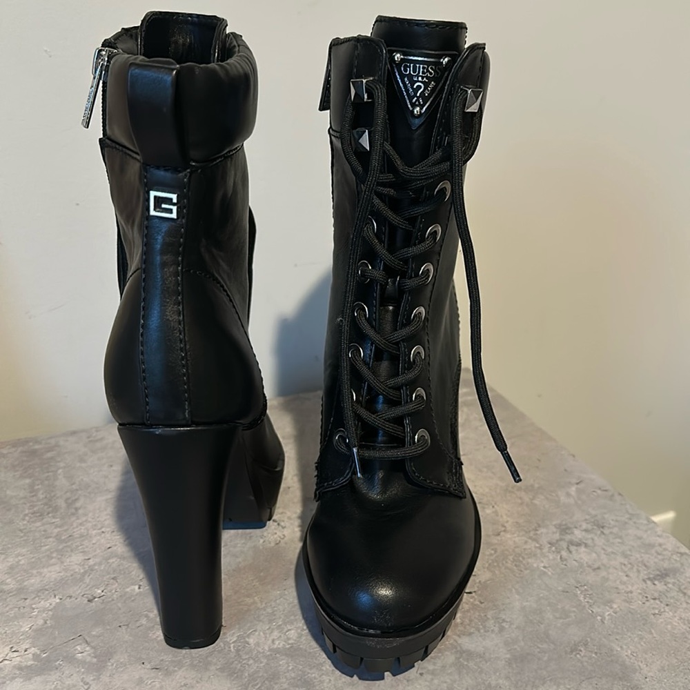 Guess platform ankle boots